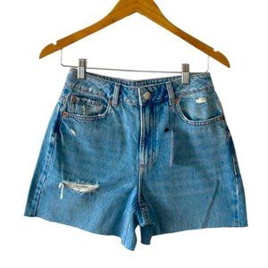 Garage Street Wide Leg Denim Shorts NWT
